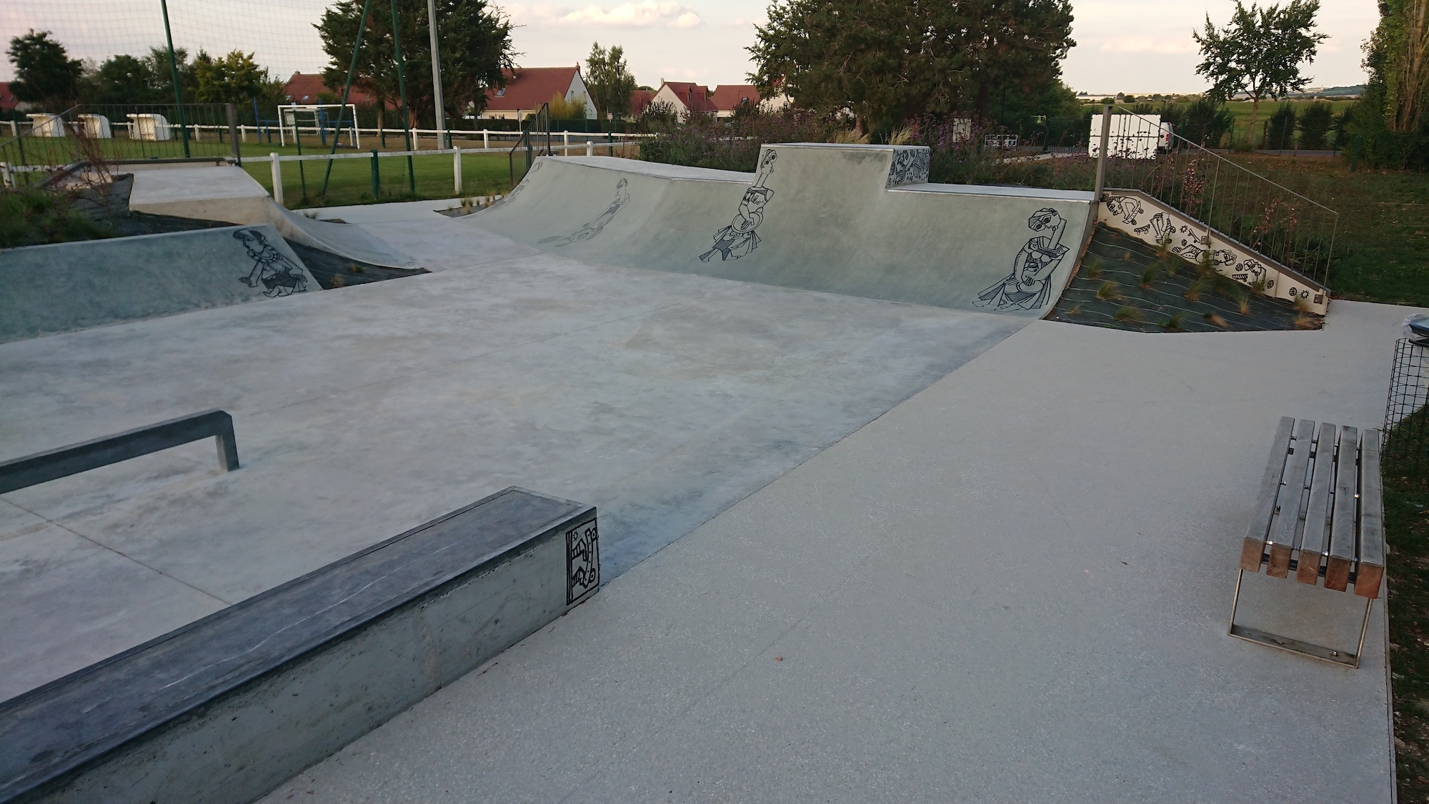 Glisy skatepark